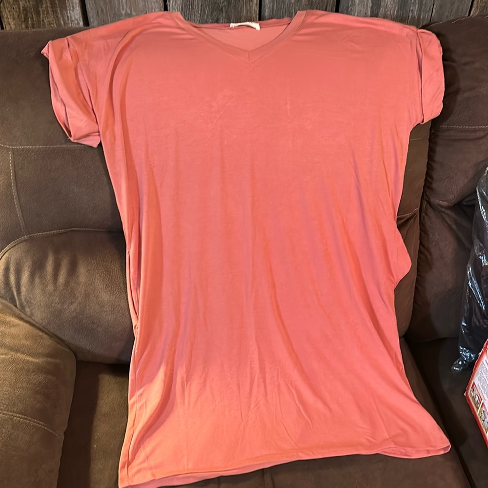T shirt dress with pockets